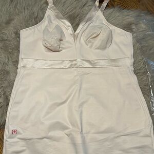 Ruby Ribbon Cream Athena Cami Size 40/NWT